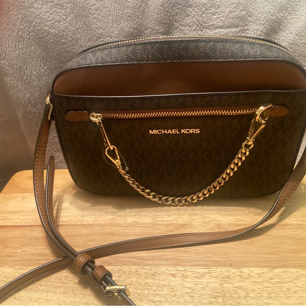 Michael Kors Brown Crossbody Bag